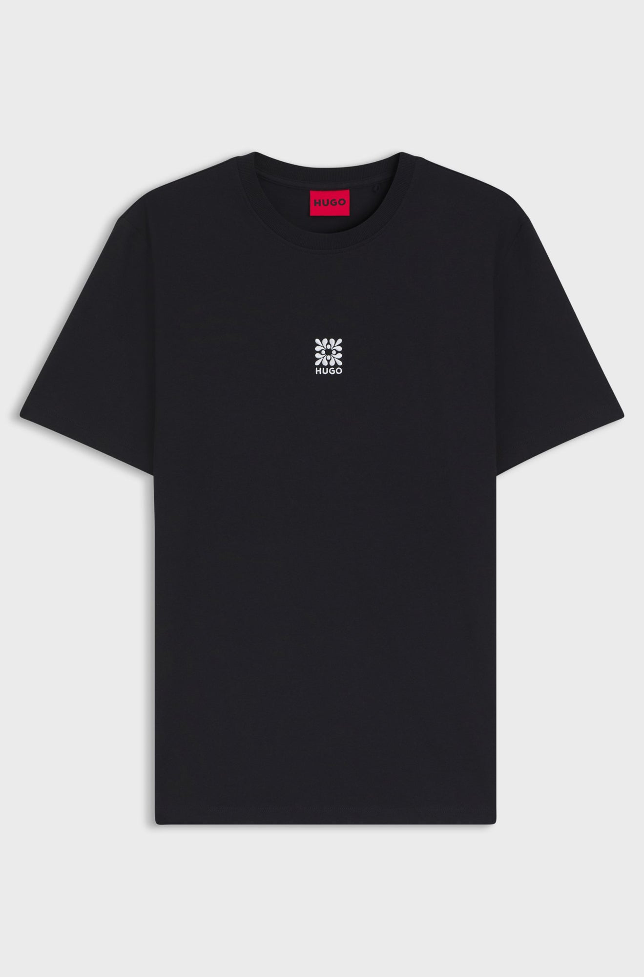 T-Shirt pour homme par HUGO BOSS | 50561126 Noir | Boutique Vvög, vêtements mode pour homme et femme