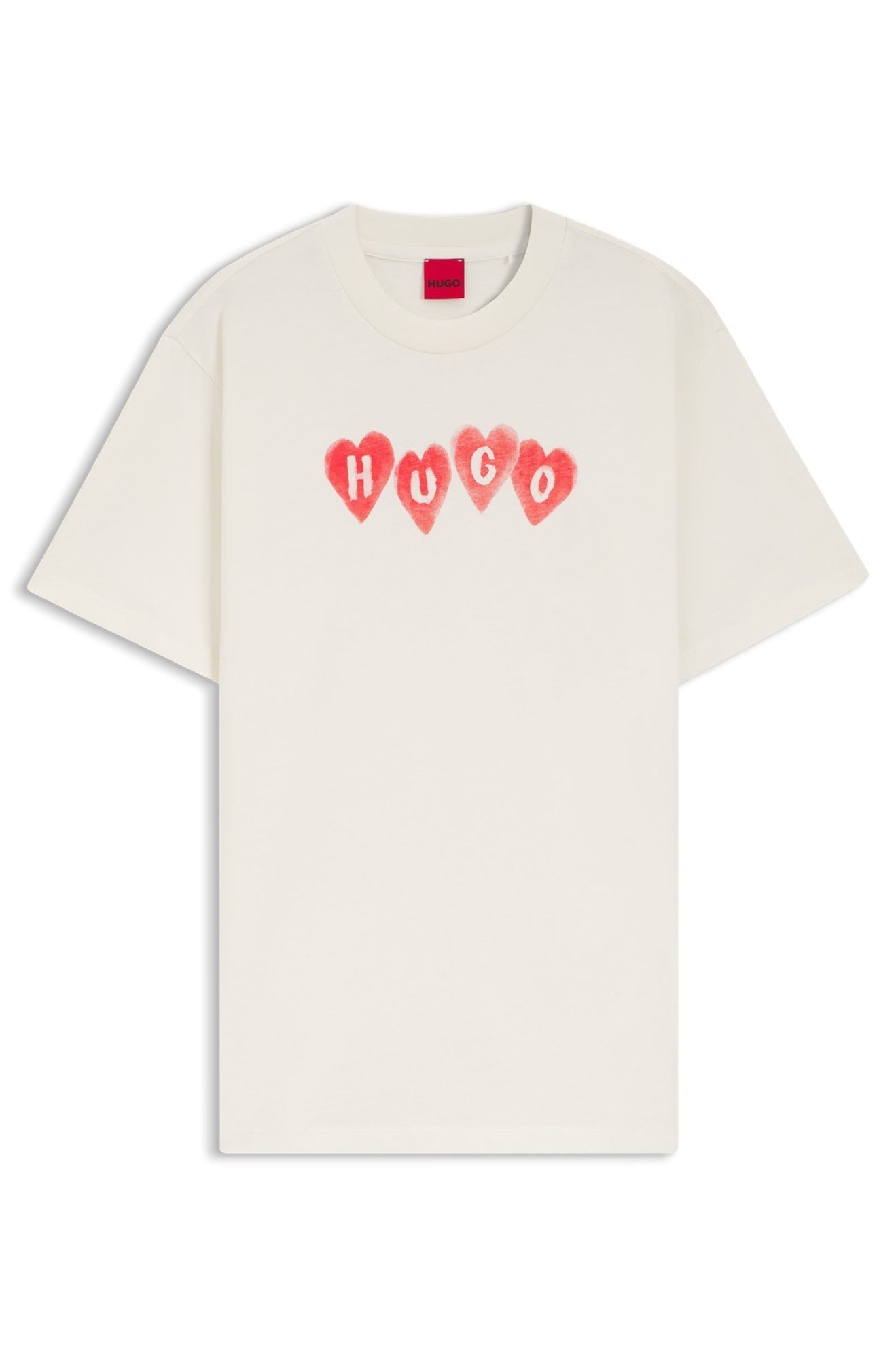 T-Shirt pour femme par HUGO BOSS | 50561164 Naturel | Boutique Vvög, vêtements mode pour homme et femme