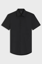 Chemise habillée pour homme par HUGO BOSS | 50561627 Noir | Boutique Vvög, vêtements mode pour homme et femme