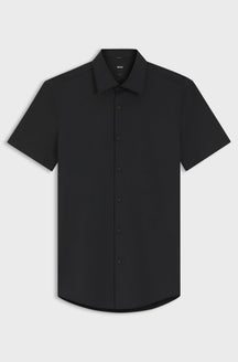 Chemise habillée pour homme par HUGO BOSS | 50561627 Noir | Boutique Vvög, vêtements mode pour homme et femme