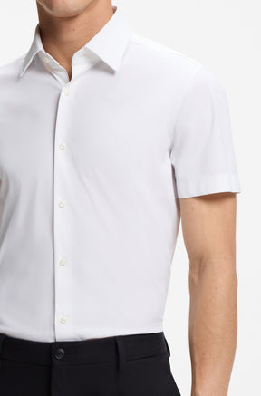 Chemise habillée pour homme par HUGO BOSS | 50561627 Blanc | Boutique Vvög, vêtements mode pour homme et femme