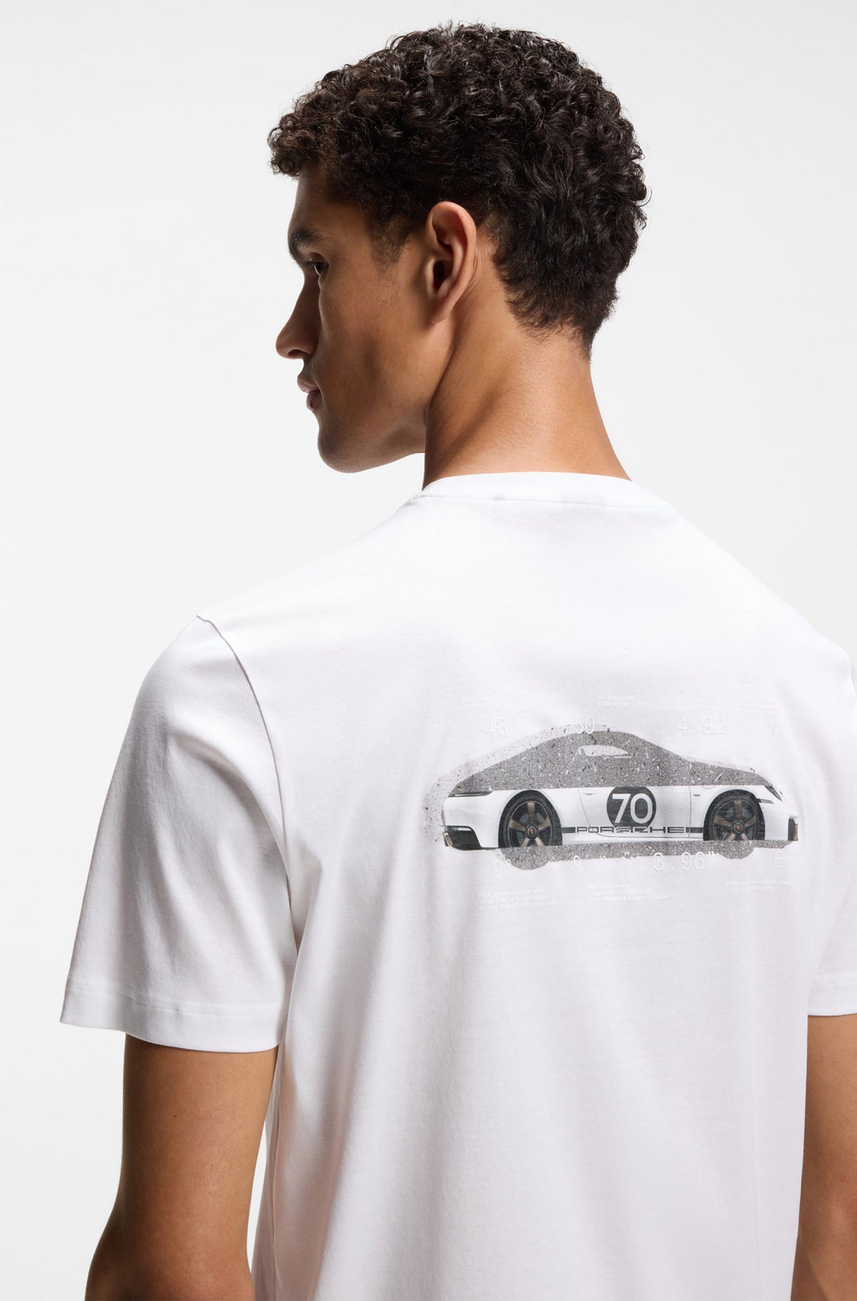 T-Shirt pour homme par HUGO BOSS | 50561856 Blanc | Boutique Vvög, vêtements mode pour homme et femme