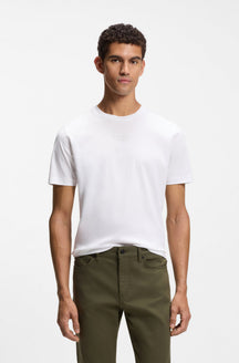 T-Shirt pour homme par HUGO BOSS | 50561856 Blanc | Boutique Vvög, vêtements mode pour homme et femme