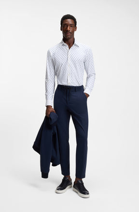Chemise sport pour homme par HUGO BOSS | 50562148 Blanc Ouvert | Boutique Vvög, vêtements mode pour homme et femme