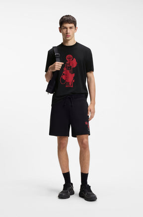 T-Shirt pour homme par HUGO BOSS | 50564024 Noir | Boutique Vvög, vêtements mode pour homme et femme