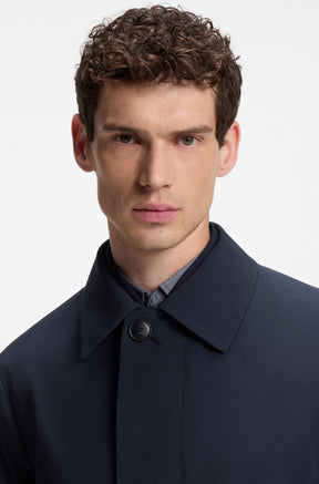 Manteau d'hiver marine, detail pour homme par HUGO BOSS