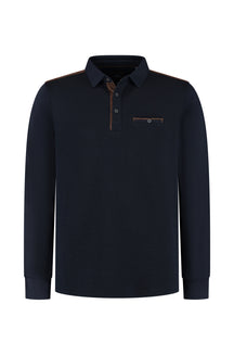 Polo manches longues pour homme par Fellows | 52 2108 110 | Boutique Vvög, vêtements mode pour homme et femme