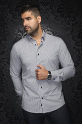 Chemise manches longues en Knit pour homme par Au Noir | ALEXANDER WPC Noir | Boutique Vvög, inventaire complet de la marque Au Noir