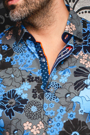 Chemise manches longues en Knit pour homme par Au Noir | AMBROSIA Olive | Boutique Vvög, inventaire complet de la marque Au Noir