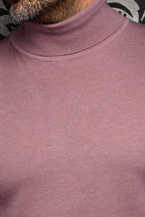 Chandail col roulé en laine mérino pour homme par Au Noir | ARKANES Bois De Rose | Boutique Vvög, inventaire complet de la marque Au Noir
