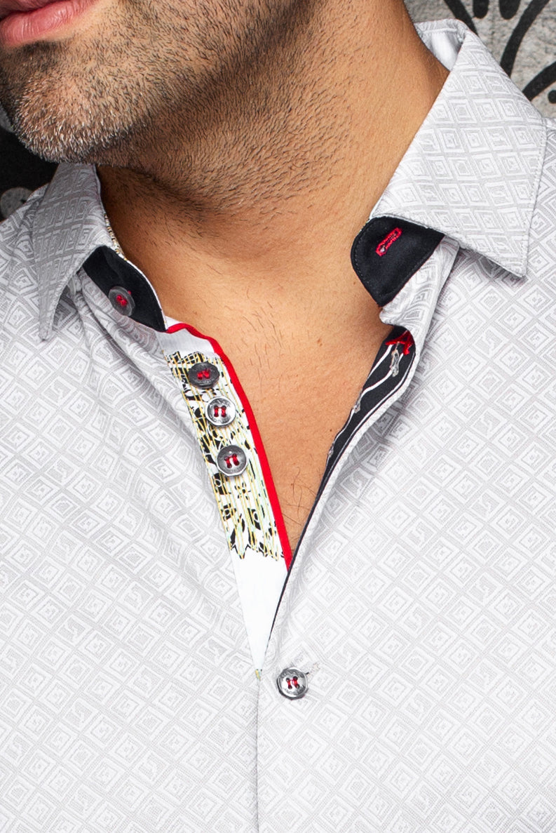 Chemise manches courtes en Knit extensible pour homme par Au Noir | ATACAMA (SS) Sable | Boutique Vvög, inventaire complet de la marque Au Noir