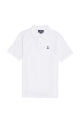 Polo pour homme par Psycho Bunny | Classic B6K001ARPC Blanc | Boutique Vvög, vêtements mode pour homme et femme