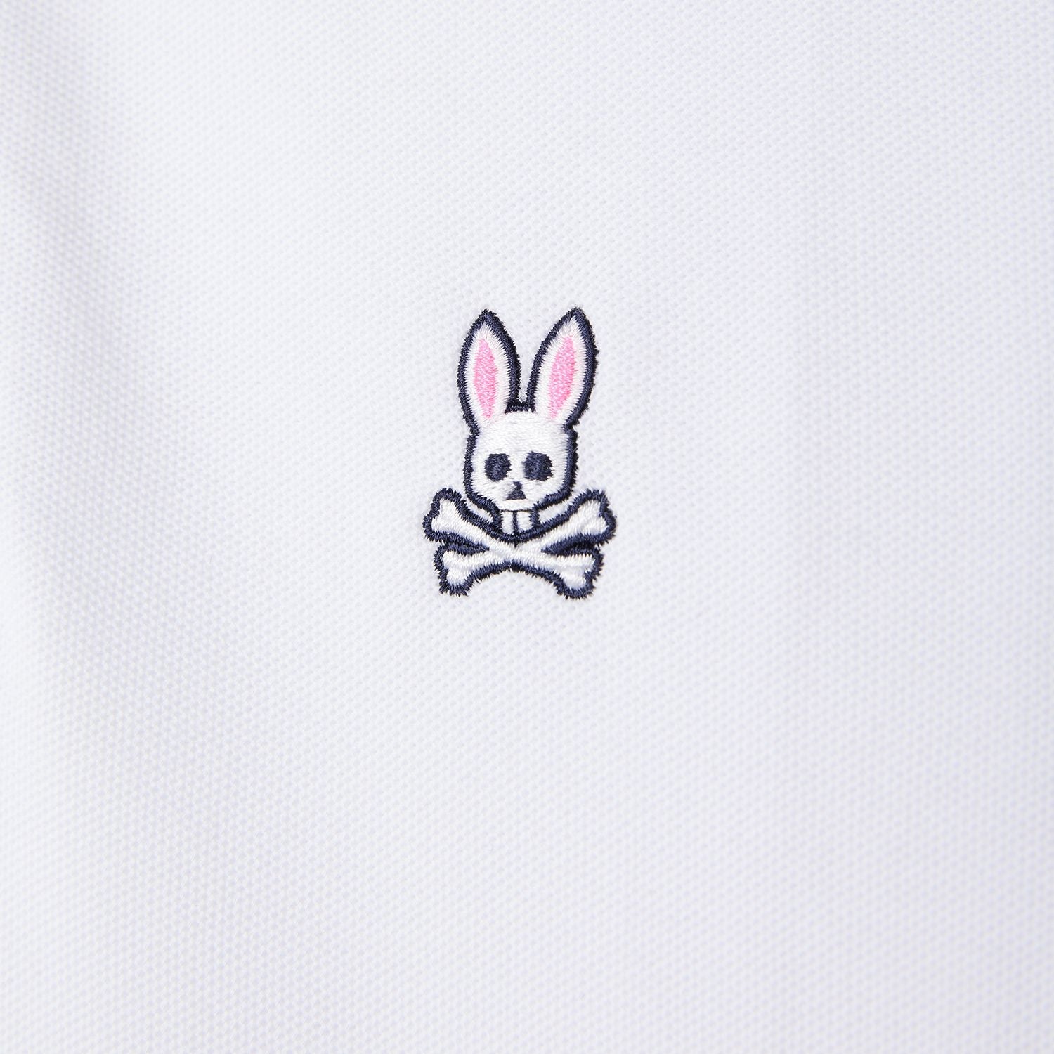 Polo pour homme par Psycho Bunny | Kinsbury B6K235B200 Blanc | Boutique Vvög, vêtements mode pour homme et femme