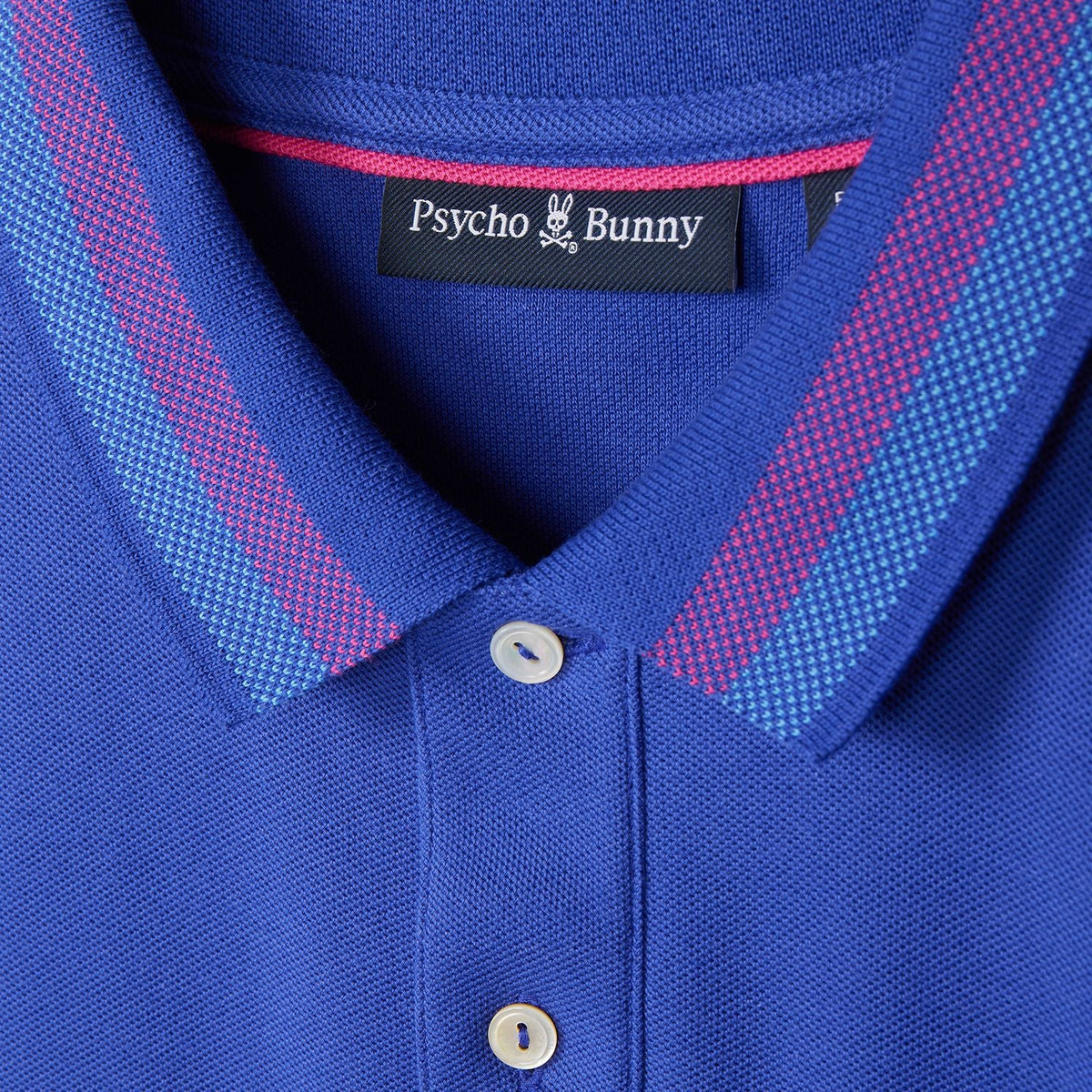 Polo pour homme par Psycho Bunny | Tarrytown B6K282B200 Bleu Royal | Boutique Vvög, vêtements mode pour homme et femme
