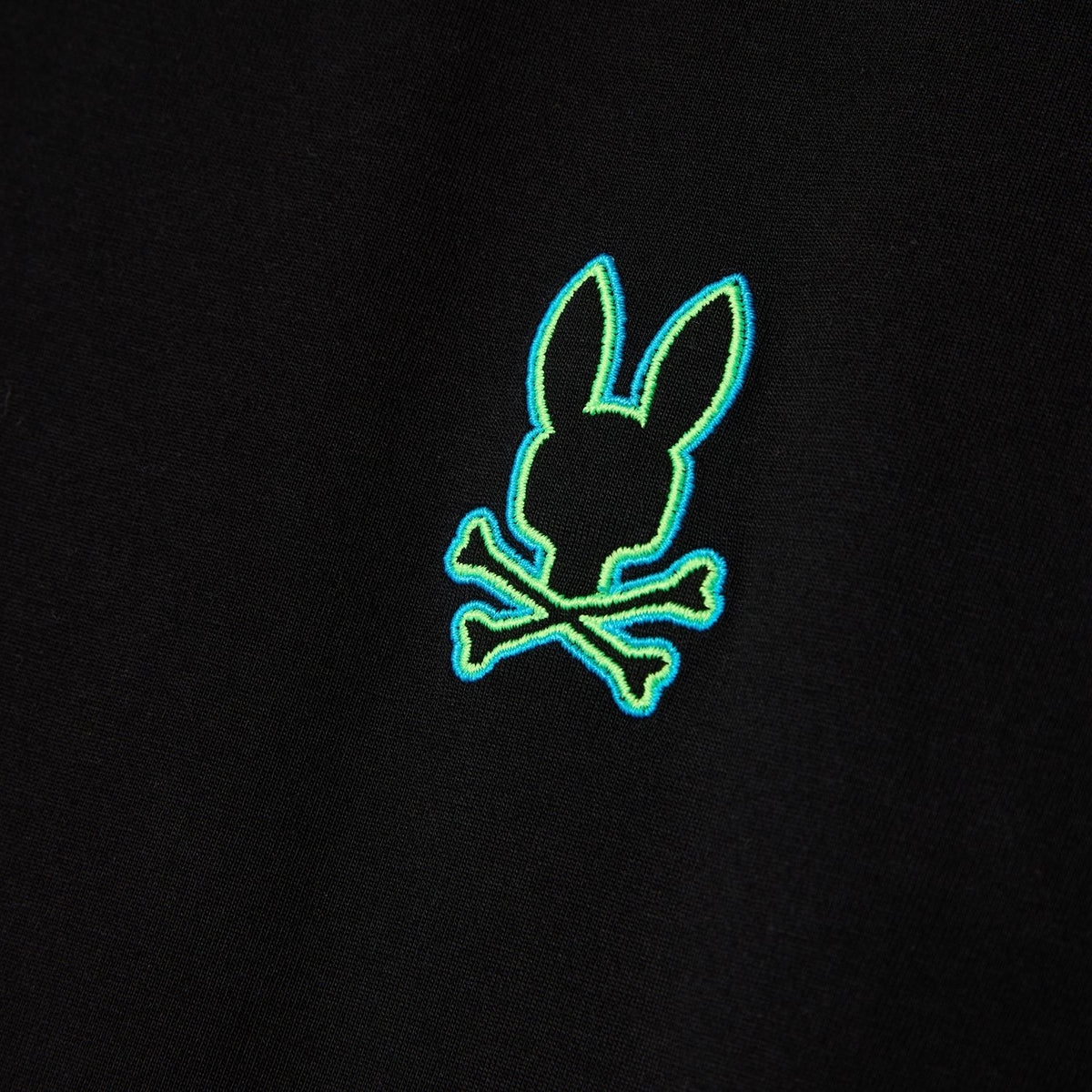 T-Shirt pour homme par Psycho Bunny | Saratoga B6U382B200 Noir | Boutique Vvög, vêtements mode pour homme et femme
