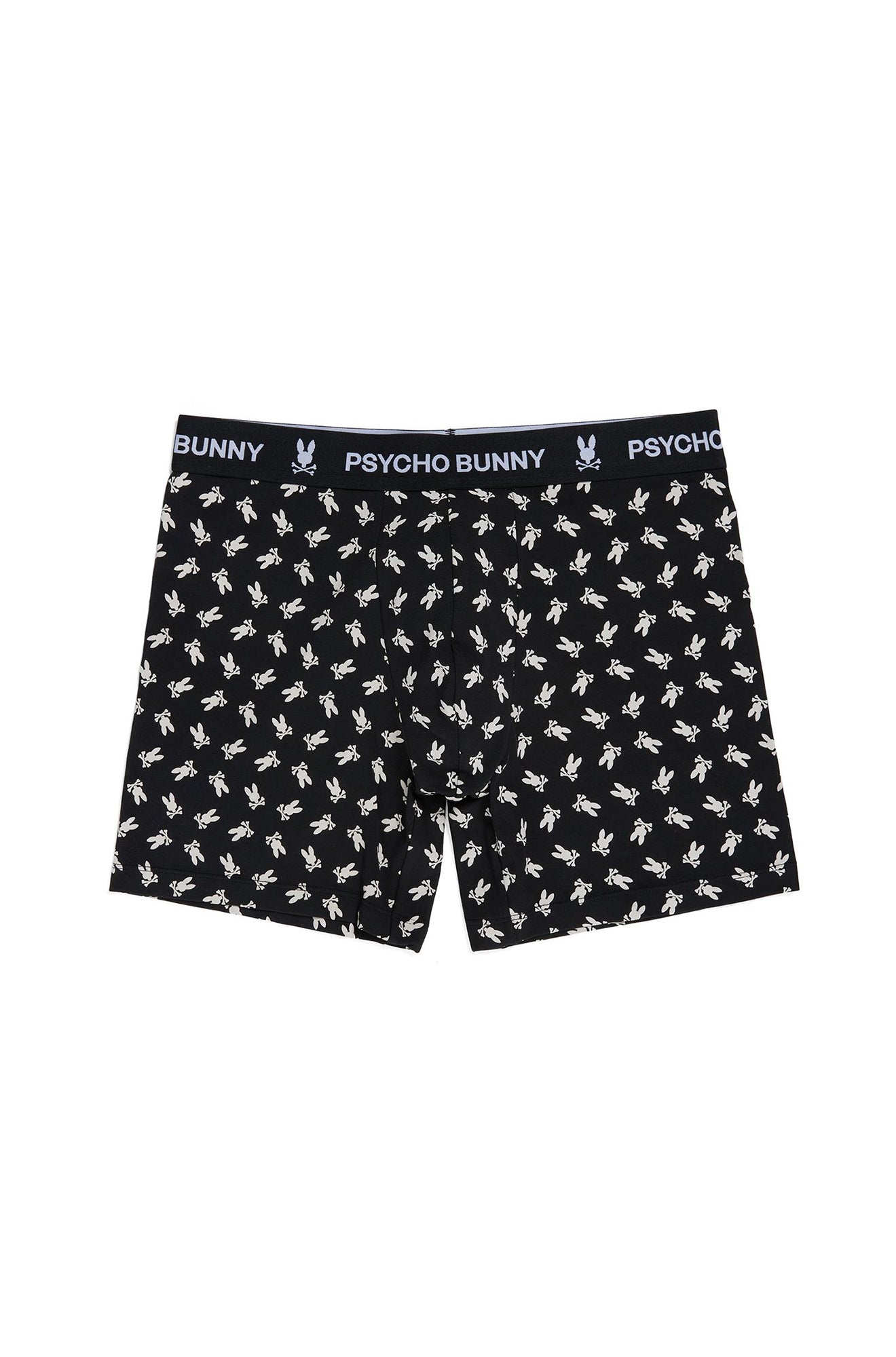 Boite de 2 boxers pour homme par Psycho Bunny | Solid B6V601Z1CM Noir | Boutique Vvög, vêtements mode pour homme et femme