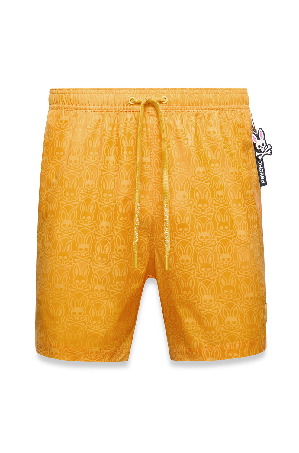 Maillot short pour homme par Psycho Bunny | B6W453F200 Or Jurassique | Boutique Vvög, vêtements mode pour homme et femme