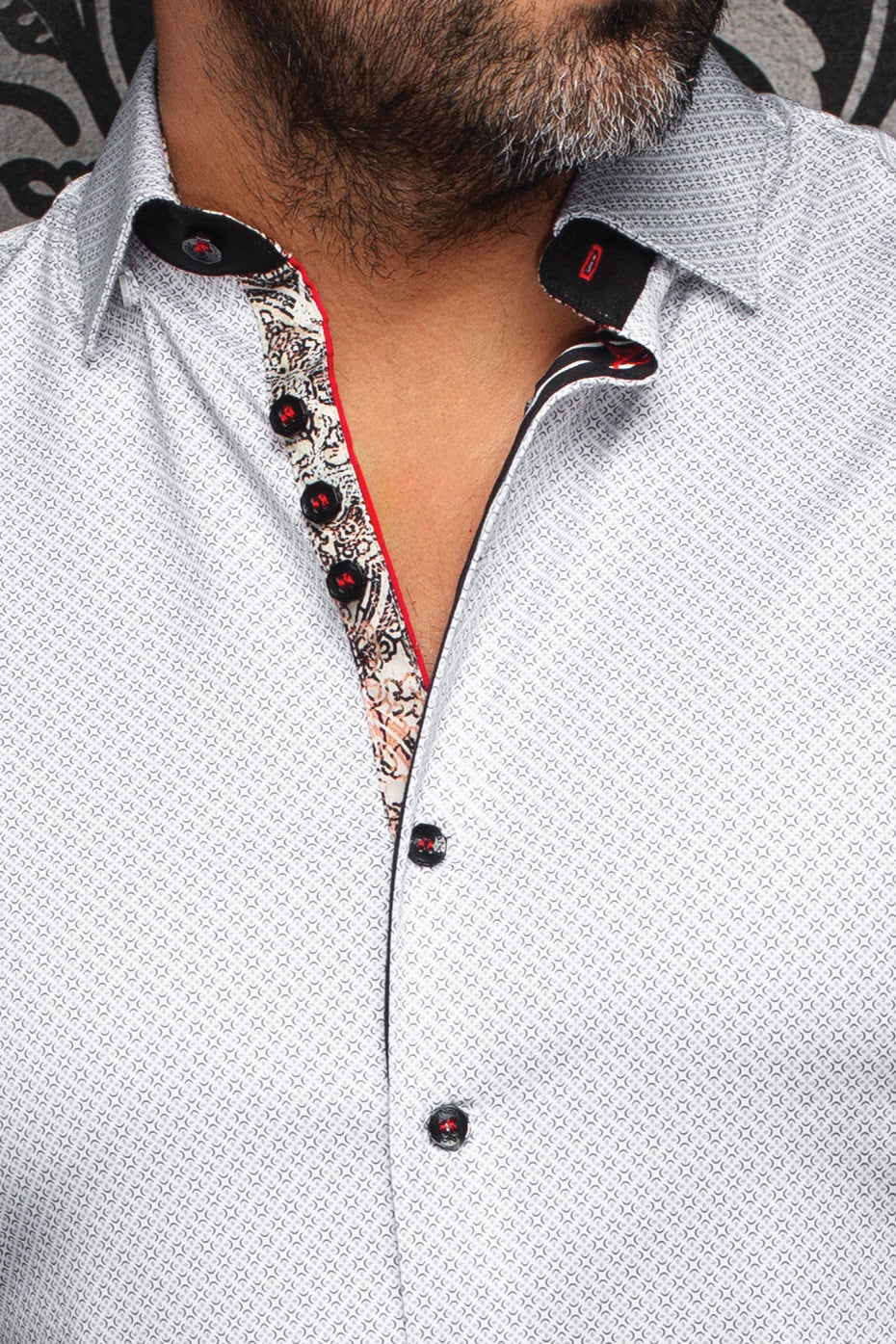 Chemise manches longues pour homme par Au Noir | BANGALORE Blanc | Boutique Vvög, inventaire complet de la marque Au Noir