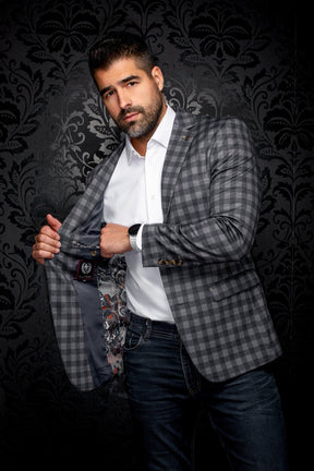 Veston pour homme par Au Noir | BATEMAN Anthracite | Boutique Vvög, inventaire complet de la marque Au Noir