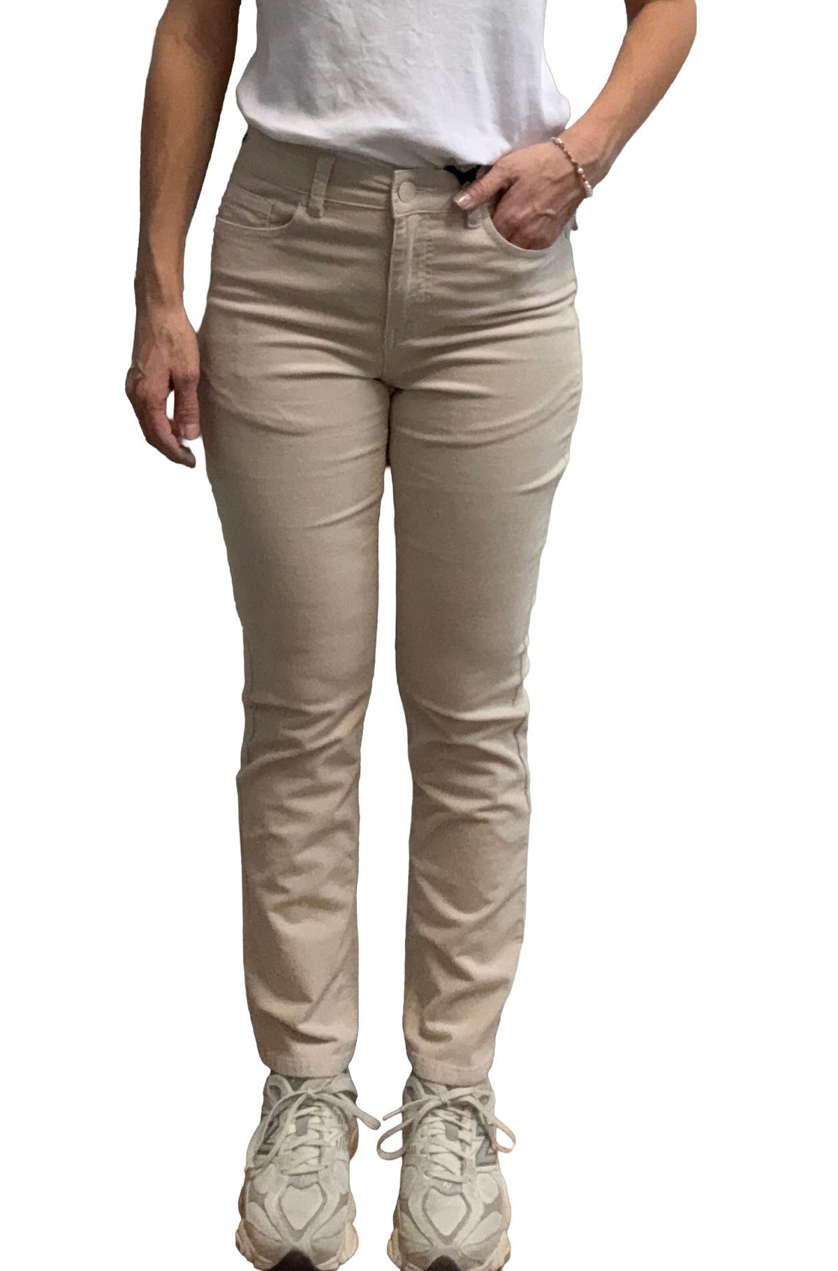Pantalon pour femme par Carreli Jeans | BC-001 Beige | Boutique Vvög, vêtements mode pour homme et femme