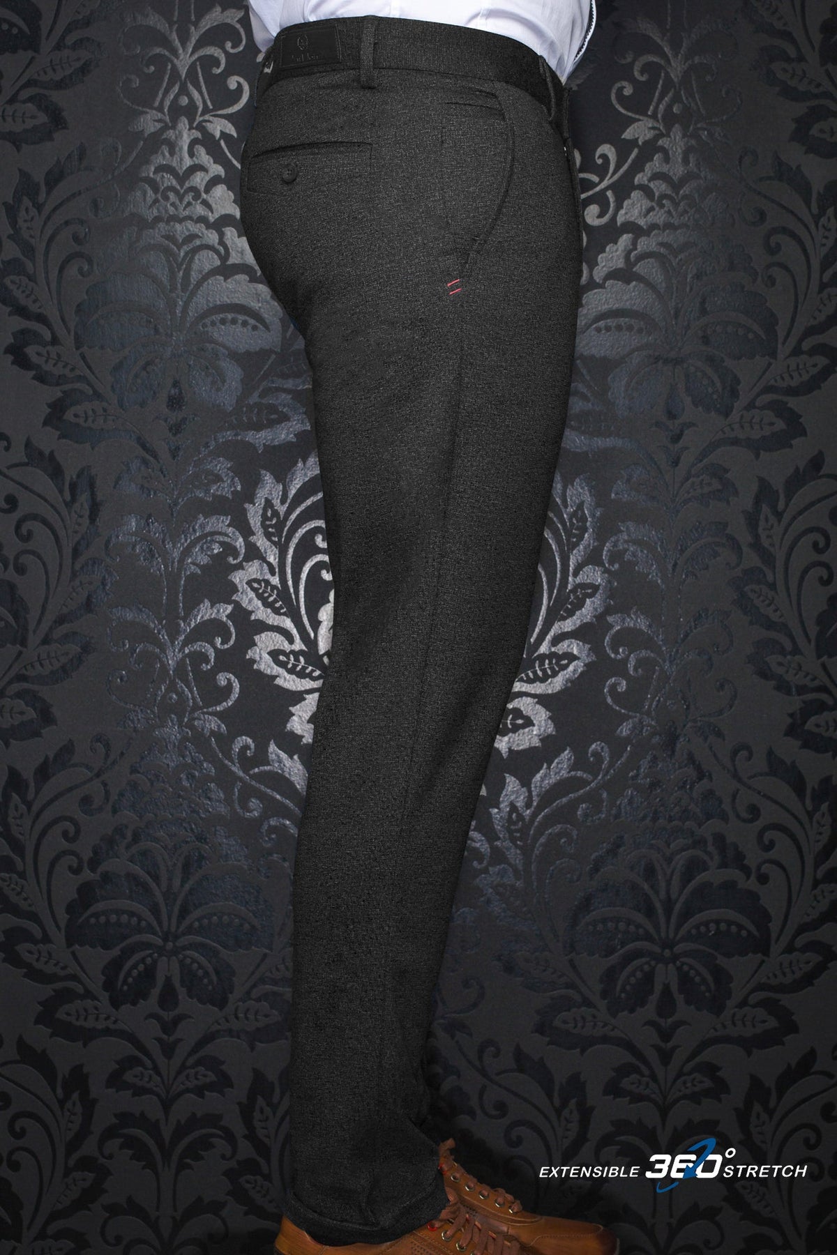 Pantalon pour homme par Au Noir | BALE-BERETTA Noir | Boutique Vvög, inventaire complet de la marque Au Noir