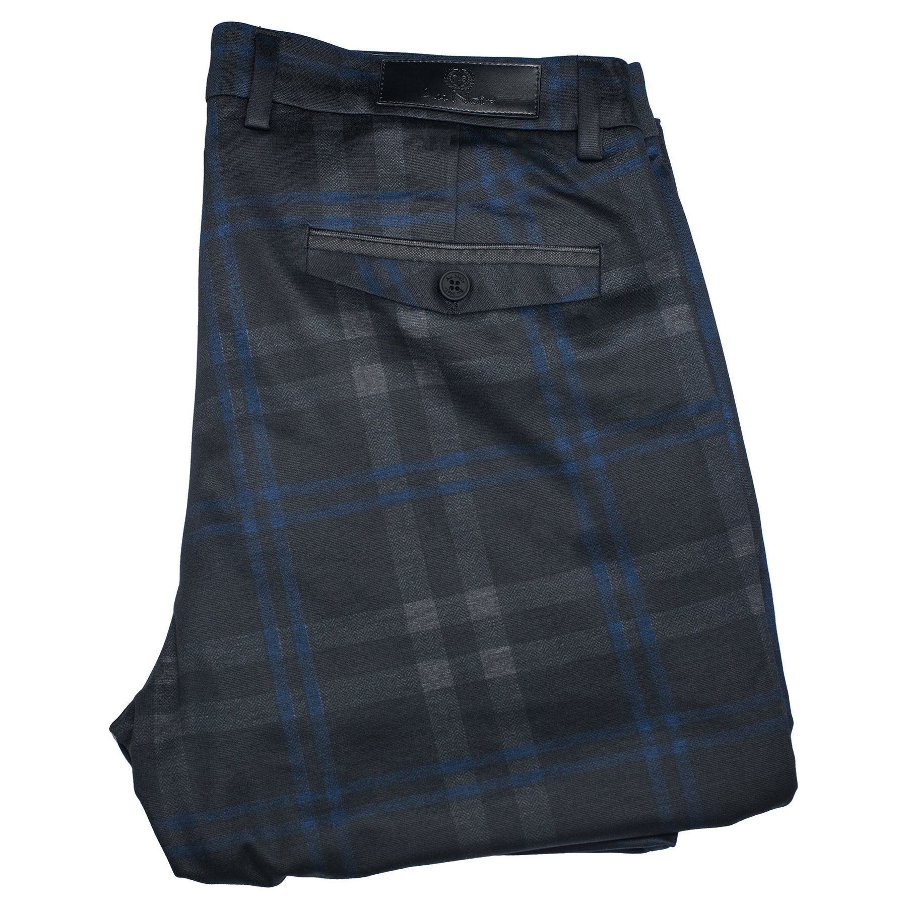 Pantalon pour homme par Au Noir | BERETTA-LEONARDO Noir Indigo | Boutique Vvog, inventaire complet de la marque Au Noir