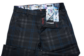 Pantalon pour homme par Au Noir | BERETTA-LEONARDO Noir Indigo | Boutique Vvog, inventaire complet de la marque Au Noir