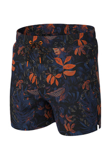 Maillot de bain pour homme par Au Noir | BERNIER Marine Orange | Boutique Vvög, inventaire complet de la marque Au Noir