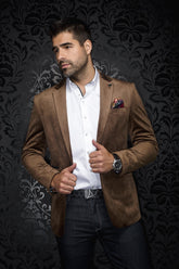 Blazer for men by Au Noir | BOGART Brown | Boutique Vvög, complete inventory of the Au Noir brand