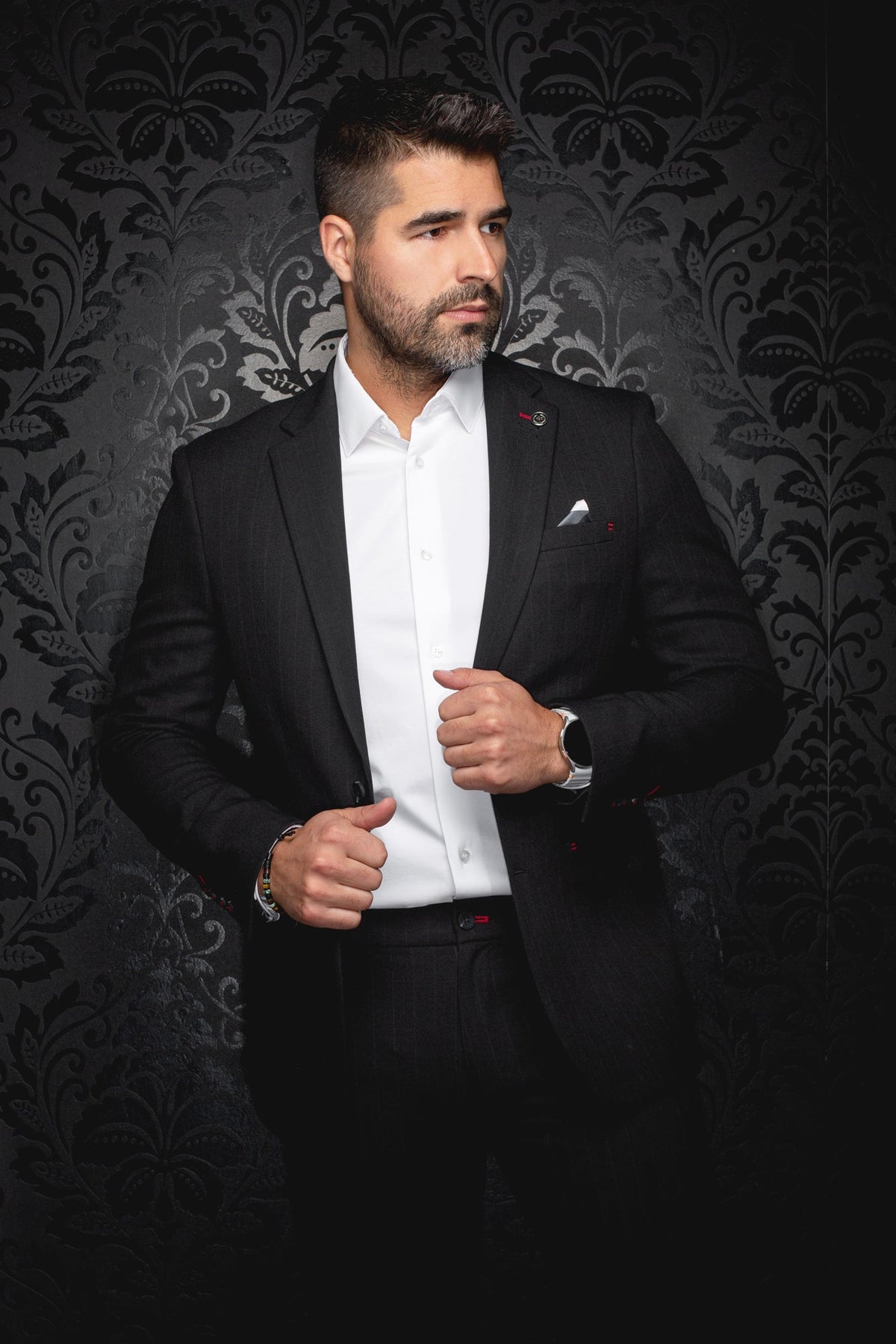 Veston pour homme par Au Noir | BOMER Noir | Boutique Vvög, inventaire complet de la marque Au Noir