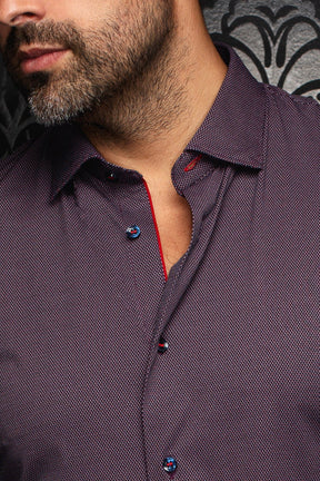 Chemise en nylon pour homme par Au Noir | BORGIA Bordeaux | Boutique Vvög, vêtements mode pour homme et femme