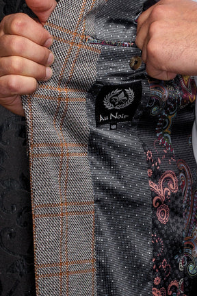 Veston pour homme par Au Noir | BROSNAN Noir | Boutique Vvög, inventaire complet de la marque Au Noir