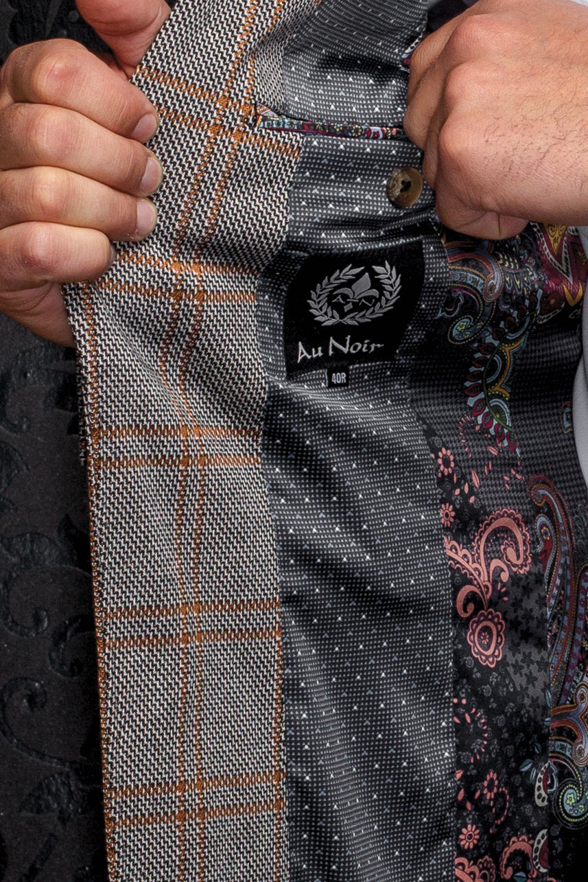 Veston pour homme par Au Noir | BROSNAN Noir | Boutique Vvög, inventaire complet de la marque Au Noir