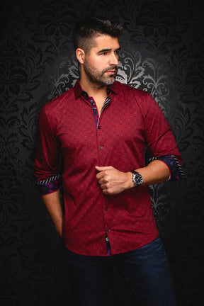 Chemise manches longues en Knit pour homme par Au Noir | CLYDE Bordeaux | Boutique Vvög, inventaire complet de la marque Au Noir
