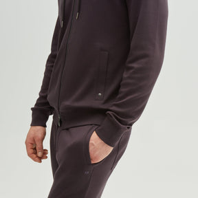 Coton ouaté à fermeture éclair complète pour homme par Robert Barakett | Cortina RB01247 Œuf de Canard | Boutique Vvög, vêtements mode pour homme et femme