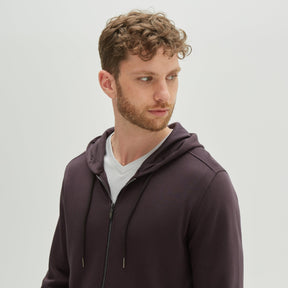 Coton ouaté à fermeture éclair complète pour homme par Robert Barakett | Cortina RB01247 Œuf de Canard | Boutique Vvög, vêtements mode pour homme et femme