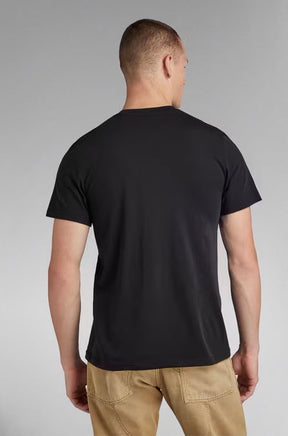 T-Shirt pour homme par G-Star RAW | D24424 C372 Noir/6484-DK BLACK | Boutique Vvög, vêtements mode pour homme et femme
