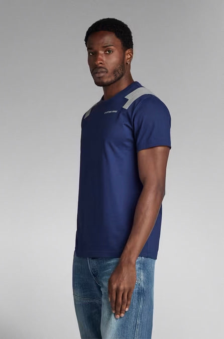 T-Shirt pour homme par G-Star RAW | D24433 C336 Bleu/1305/IMPERIAL BLUE | Boutique Vvög, vêtements mode pour homme et femme