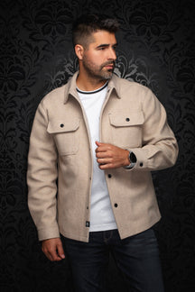 Surchemise pour homme par Au Noir | DANALI Avoine | Boutique Vvög, inventaire complet de la marque Au Noir