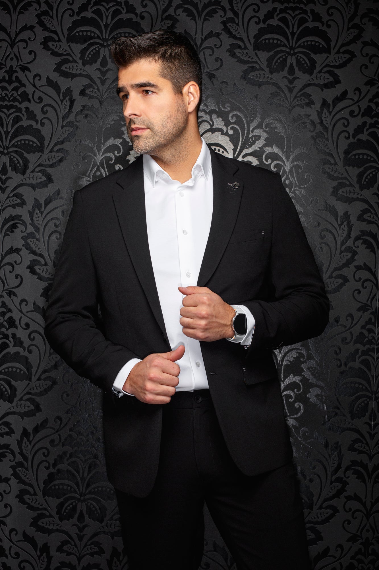 Veston pour homme par Au Noir | DAXX Noir | Boutique Vvög, inventaire complet de la marque Au Noir