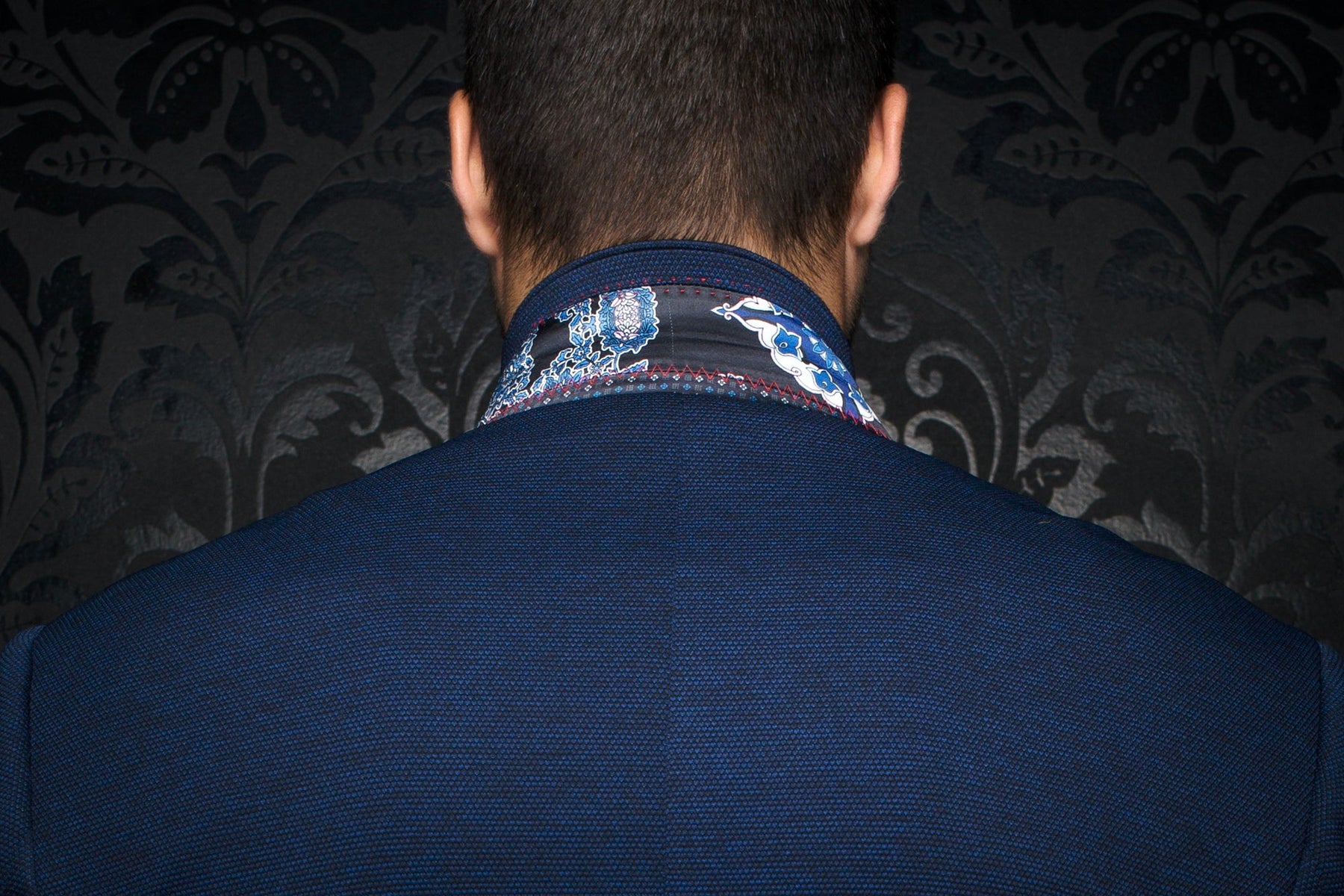 Veston pour homme par Au Noir | DELON Marine | Boutique Vvög, inventaire complet de la marque Au Noir