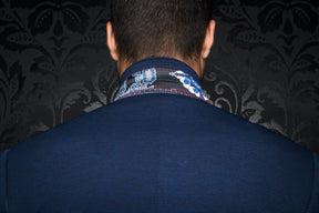 Veston pour homme par Au Noir | DELON Marine | Boutique Vvög, inventaire complet de la marque Au Noir