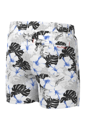 Maillot de bain pour homme par Au Noir | DEPATIE Blanc Bleu | Boutique Vvög, inventaire complet de la marque Au Noir