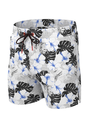 Maillot de bain pour homme par Au Noir | DEPATIE Blanc Bleu | Boutique Vvög, inventaire complet de la marque Au Noir