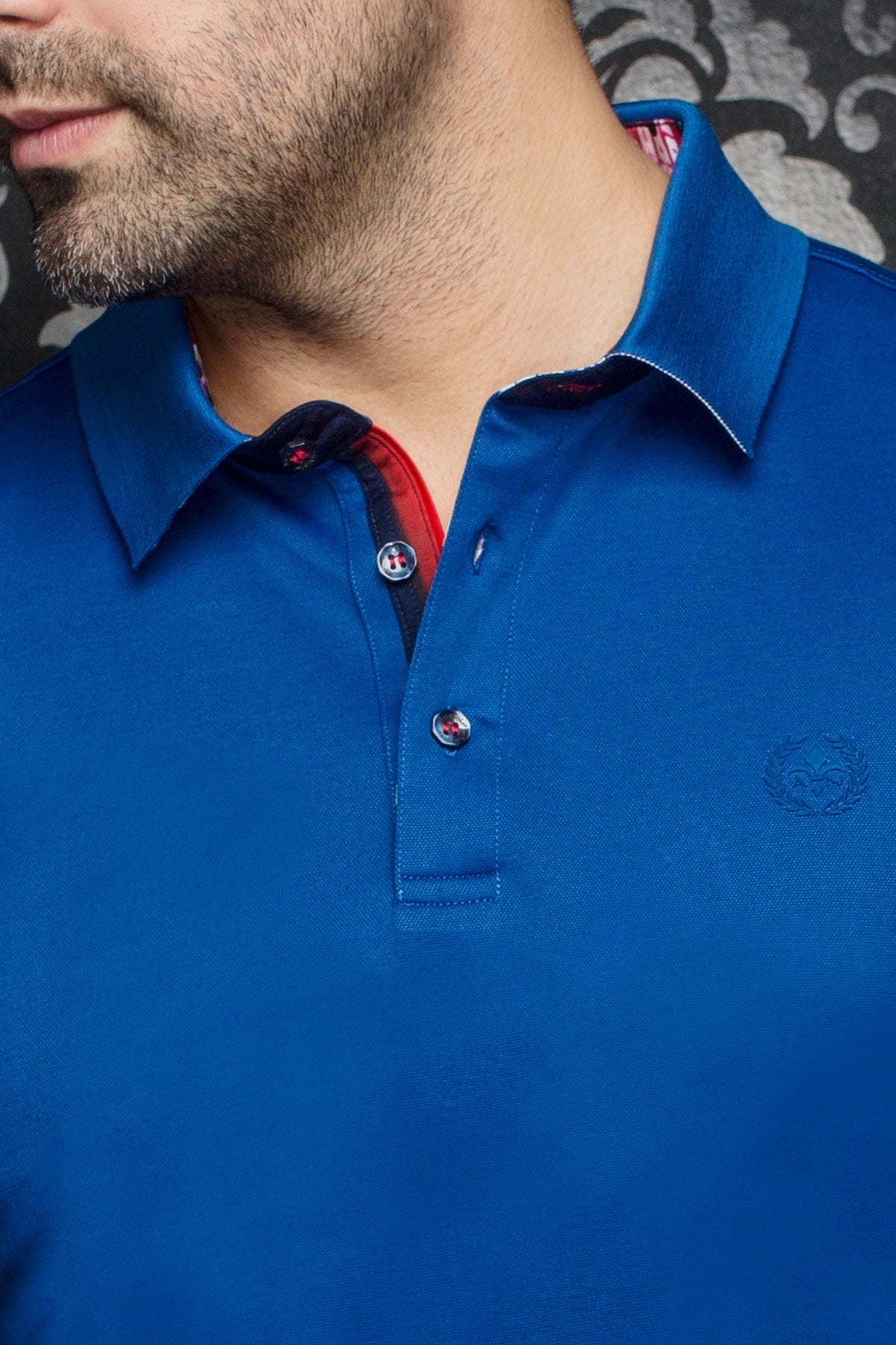 Polo pour homme par Au Noir | EAGLE Bleu Royal Foncé | Boutique Vvög, inventaire complet de la marque Au Noir
