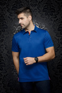 Polo pour homme par Au Noir | EAGLE Bleu Royal Foncé | Boutique Vvög, inventaire complet de la marque Au Noir