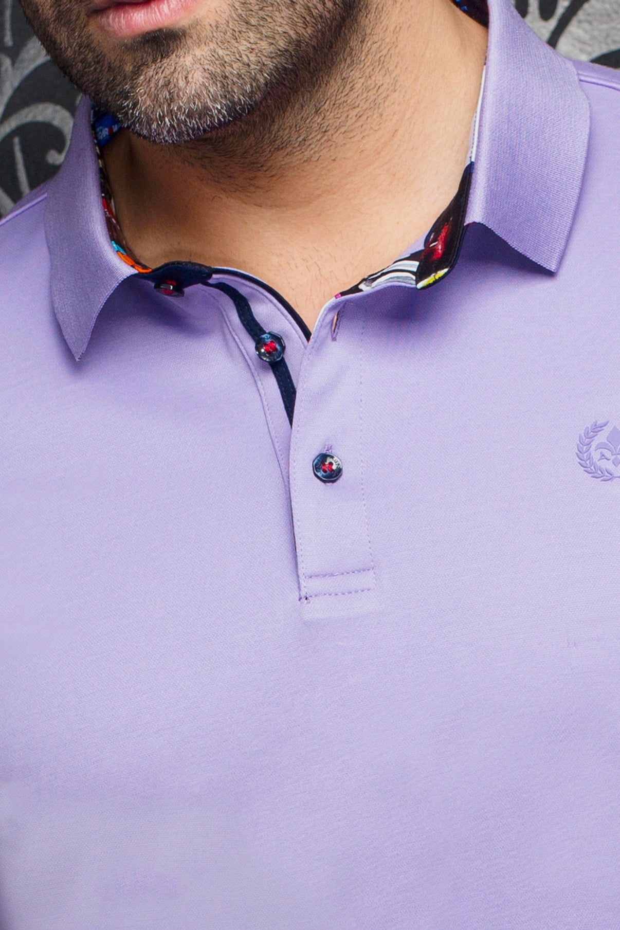 Polo pour homme par Au Noir | EAGLE Lavande | Boutique Vvög, inventaire complet de la marque Au Noir
