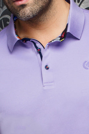 Polo pour homme par Au Noir | EAGLE Lavande | Boutique Vvög, inventaire complet de la marque Au Noir