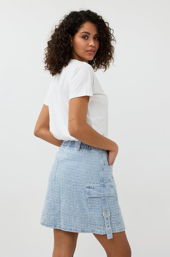 T-Shirt pour femme par Esqualo | SP2505017 Blanc Cassé | Boutique Vvög, vêtements mode pour homme et femme