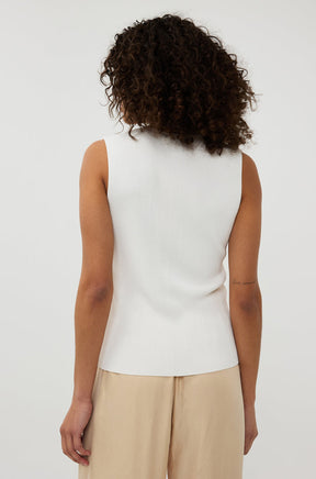 Camisole pour femme par Esqualo | SP2507014 Blanc Cassé | Boutique Vvög, vêtements mode pour homme et femme